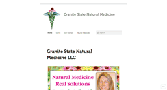 Desktop Screenshot of granitestatenaturopathicmedicine.com